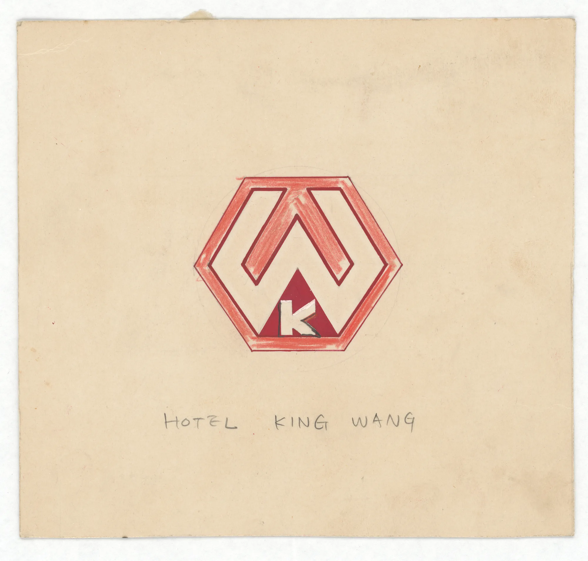 商標草圖：京王大飯店商標